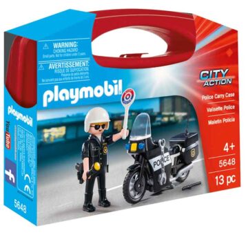 Playmobil Police Carry Case 5648 – Storvyn Kids are Playmobil specialists in Perth, Western Australia - www.storvynkids.com.au