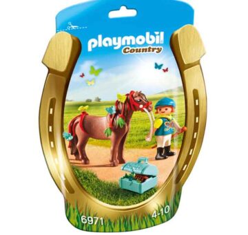 Playmobil Groomer with Butterfly Pony 6971 – Storvyn Kids are Playmobil specialists in Perth, Western Australia - www.storvynkids.com.au