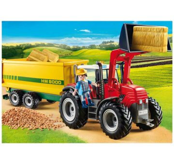 Playmobil Tractor With Feed Trailer 70131 – Storvyn Kids are Playmobil specialists in Perth, Western Australia - www.storvynkids.com.au