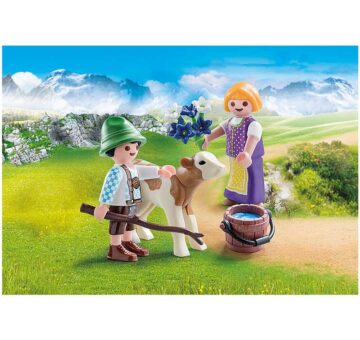 Playmobil Special Plus - Children With Calf 70155 – Storvyn Kids are Playmobil specialists in Perth, Western Australia - www.storvynkids.com.au