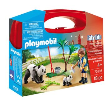 Playmobil Panda Caretaker Carry Case 70105 – Storvyn Kids are Playmobil specialists in Perth, Western Australia - www.storvynkids.com.au
