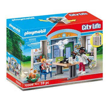 Playmobil Vet Clinic Play Box 70309 – Storvyn Kids are Playmobil specialists in Perth, Western Australia - www.storvynkids.com.au