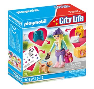 Playmobil Fashionista With Dog 70595 – Storvyn Kids are Playmobil specialists in Perth, Western Australia - www.storvynkids.com.au