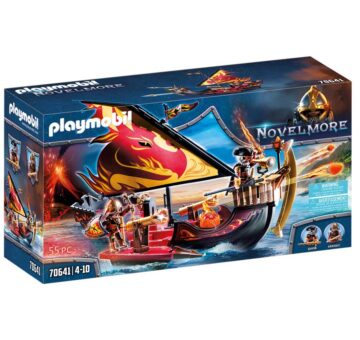 Playmobil Novelmore Burnham Raiders Fire Ship 70641 – Storvyn Kids are Playmobil specialists in Perth, Western Australia - www.storvynkids.com.au
