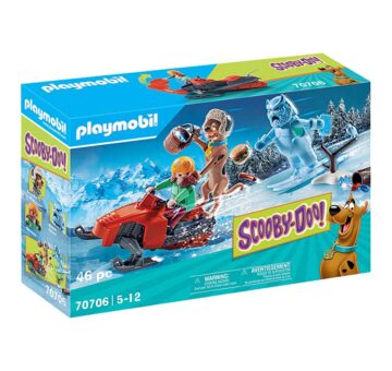 Playmobil SCOOBY-DOO! Adventure With Snow Ghost 70706 – Storvyn Kids are Playmobil specialists in Perth, Western Australia - www.storvynkids.com.au