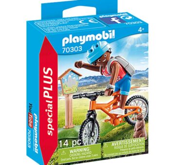 Playmobil Special Plus - Mountain Biker 70303– Storvyn Kids are Playmobil specialists in Perth, Western Australia - www.storvynkids.com.au