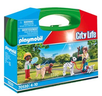 Playmobil Dog Walking Carry Case 70530– Storvyn Kids are Playmobil specialists in Perth, Western Australia - www.storvynkids.com.au