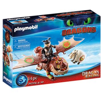 Playmobil Dragon Racing: Fishlegs And Meatlug 70729– Storvyn Kids are Playmobil specialists in Perth, Western Australia - www.storvynkids.com.au
