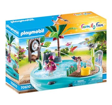 Playmobil Small Pool With Water Sprayer 70610
