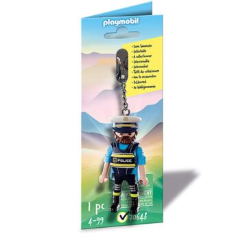 Playmobil Police Officer Keychain 70648 – Storvyn Kids are Playmobil specialists in Perth, Western Australia - www.storvynkids.com.au