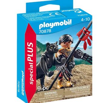 Playmobil Special Plus - Warrior With Panther 70878