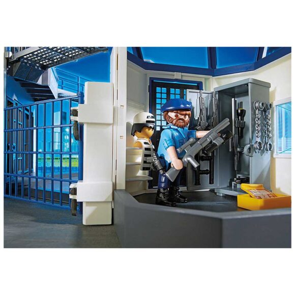 Playmobil Police Headquarters with Prison 6919 – Storvyn Kids are Playmobil specialists in Perth, Western Australia - www.storvynkids.com.au