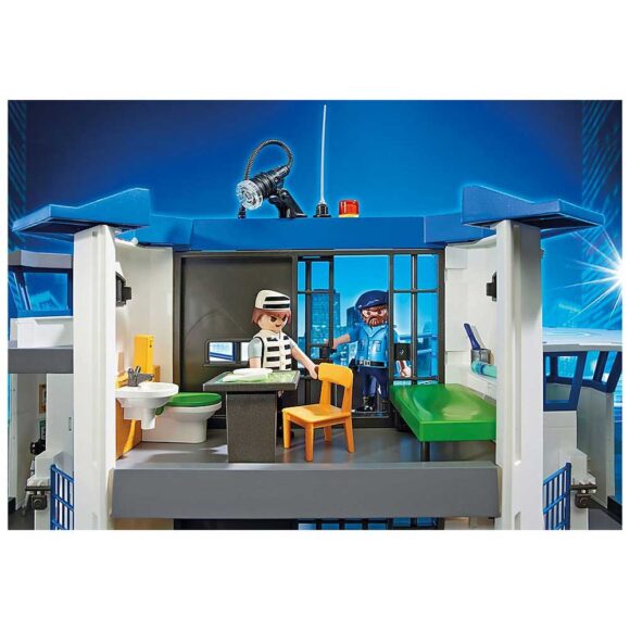 Playmobil Police Headquarters with Prison 6919 – Storvyn Kids are Playmobil specialists in Perth, Western Australia - www.storvynkids.com.au