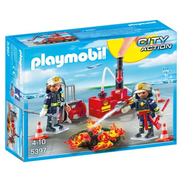 Playmobil Firefighting Operation with Water Pump 5397 – Storvyn Kids are Playmobil specialists in Perth, Western Australia - www.storvynkids.com.au