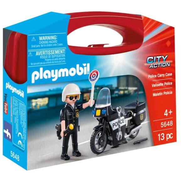 Playmobil Police Carry Case 5648 – Storvyn Kids are Playmobil specialists in Perth, Western Australia - www.storvynkids.com.au