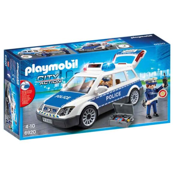 Playmobil Police Car with Lights and Sound 6920 – Storvyn Kids are Playmobil specialists in Perth, Western Australia - www.storvynkids.com.au