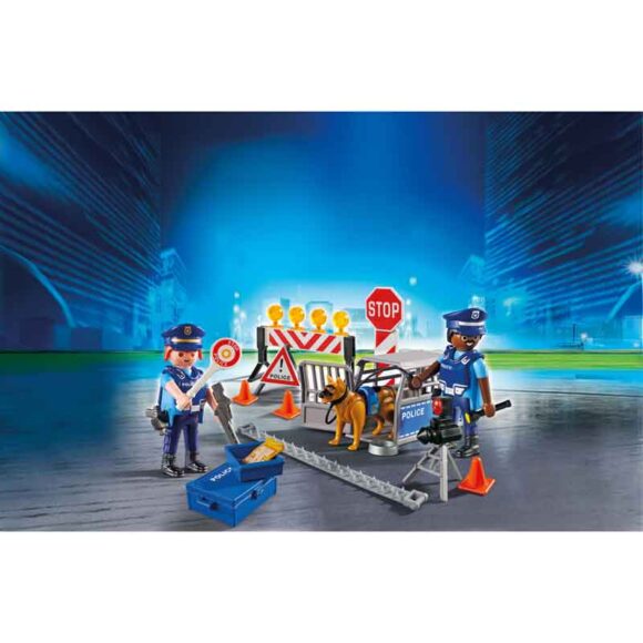 Playmobil Police Roadblock 6924 – Storvyn Kids are Playmobil specialists in Perth, Western Australia - www.storvynkids.com.au