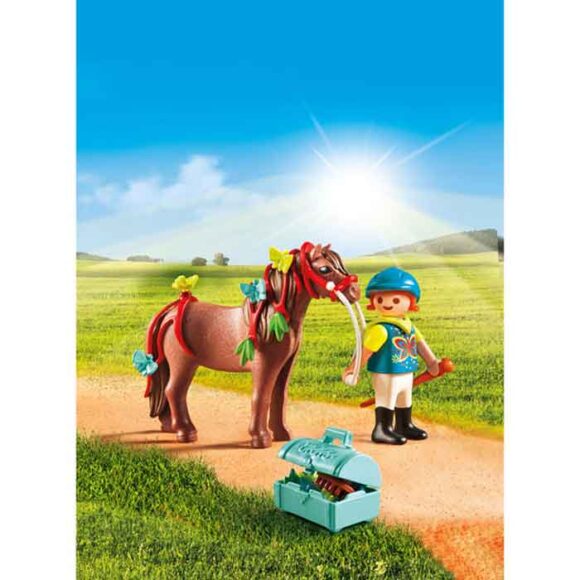 Playmobil Groomer with Butterfly Pony 6971 – Storvyn Kids are Playmobil specialists in Perth, Western Australia - www.storvynkids.com.au