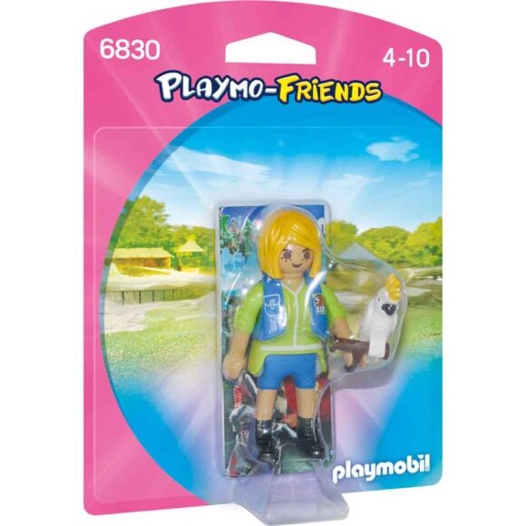 Playmobil Animal Trainer With Cockatoo 6830 – Storvyn Kids are Playmobil specialists in Perth, Western Australia - www.storvynkids.com.au