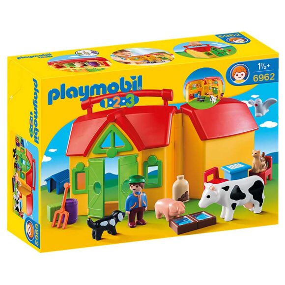 Playmobil 123 My Take Along Farm 6962– Storvyn Kids are Playmobil specialists in Perth, Western Australia - www.storvynkids.com.au
