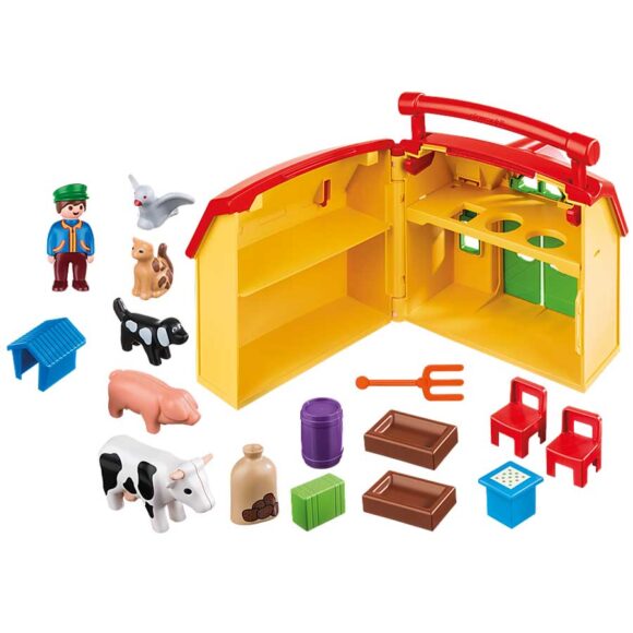 Playmobil 123 My Take Along Farm 6962– Storvyn Kids are Playmobil specialists in Perth, Western Australia - www.storvynkids.com.au