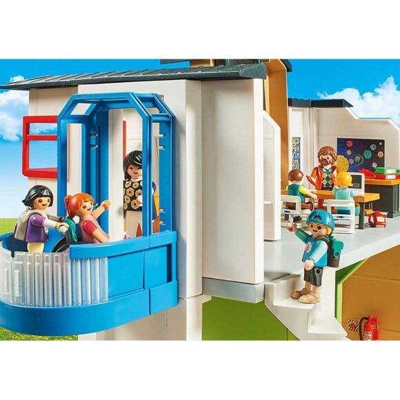 Playmobil Furnished School Building 9453 – Storvyn Kids are Playmobil specialists in Perth, Western Australia - www.storvynkids.com.au