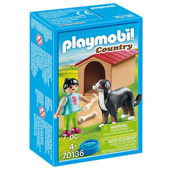 Playmobil Dog With Doghouse 70136 – Storvyn Kids are Playmobil specialists in Perth, Western Australia - www.storvynkids.com.au