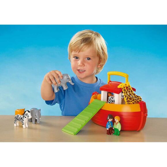 Playmobil 1.2.3 My Take Along Noah's Ark 6765 – Storvyn Kids are Playmobil specialists in Perth, Western Australia - www.storvynkids.com.au