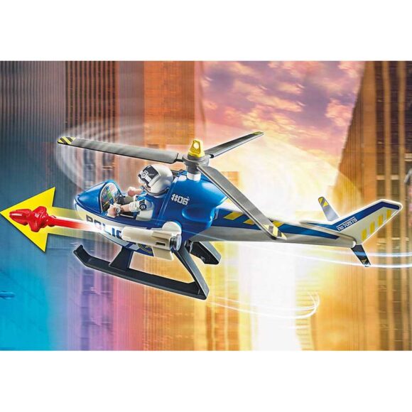 Playmobil Helicopter Pursuit With Runaway Van 70575 – Storvyn Kids are Playmobil specialists in Perth, Western Australia - www.storvynkids.com.au