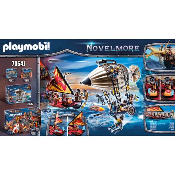 Playmobil Novelmore Burnham Raiders Fire Ship 70641 – Storvyn Kids are Playmobil specialists in Perth, Western Australia - www.storvynkids.com.au