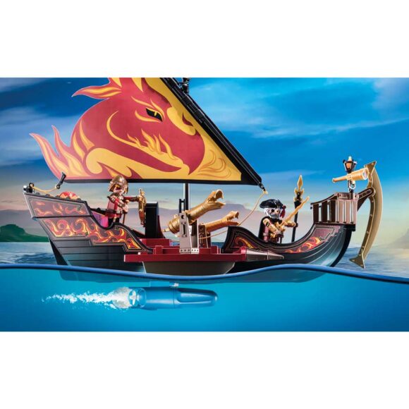 Playmobil Novelmore Burnham Raiders Fire Ship 70641 – Storvyn Kids are Playmobil specialists in Perth, Western Australia - www.storvynkids.com.au