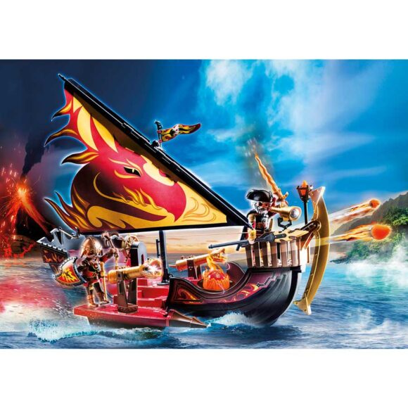 Playmobil Novelmore Burnham Raiders Fire Ship 70641 – Storvyn Kids are Playmobil specialists in Perth, Western Australia - www.storvynkids.com.au