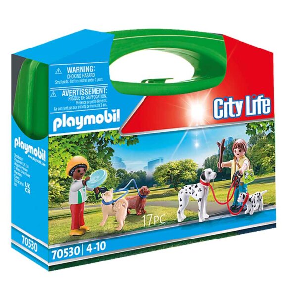 Playmobil Dog Walking Carry Case 70530– Storvyn Kids are Playmobil specialists in Perth, Western Australia - www.storvynkids.com.au