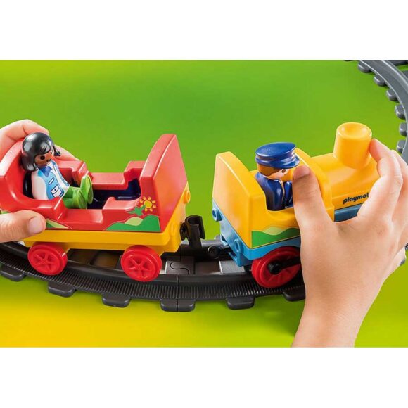 Playmobil 1.2.3 My First Train Set 70179– Storvyn Kids are Playmobil specialists in Perth, Western Australia - www.storvynkids.com.au