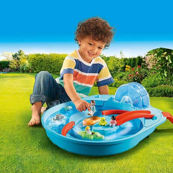 Playmobil 1.2.3 Splish Splash Water Park 70267– Storvyn Kids are Playmobil specialists in Perth, Western Australia - www.storvynkids.com.au