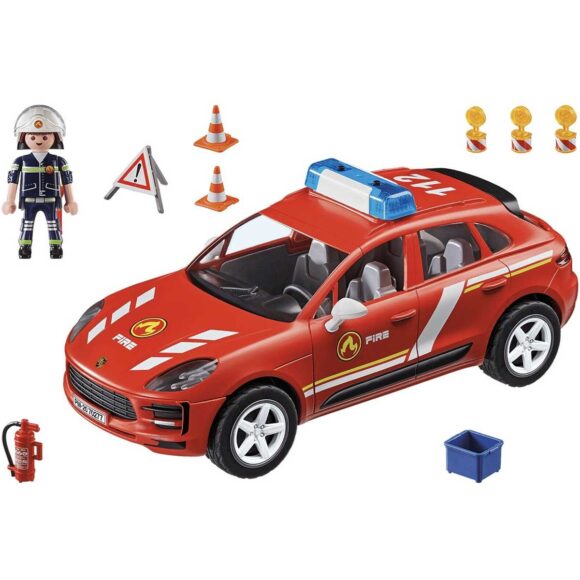 Playmobil Porsche Macan S Fire Brigade 70277 – Storvyn Kids are Playmobil specialists in Perth, Western Australia - www.storvynkids.com.au