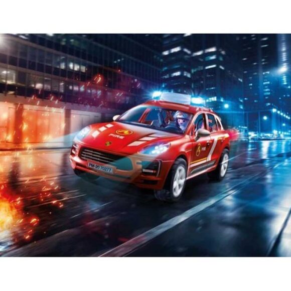 Playmobil Porsche Macan S Fire Brigade 70277 – Storvyn Kids are Playmobil specialists in Perth, Western Australia - www.storvynkids.com.au