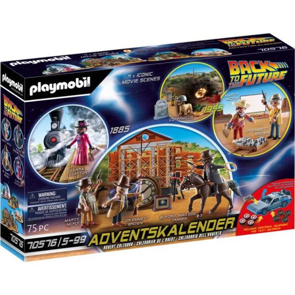 Playmobil Back To The Future III Advent Calendar 70576 – Storvyn Kids are Playmobil specialists in Perth, Western Australia - www.storvynkids.com.au