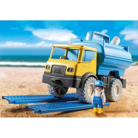 Playmobil 1.2.3 Water Tank Truck 9144 – Storvyn Kids are Playmobil specialists in Perth, Western Australia - www.storvynkids.com.au