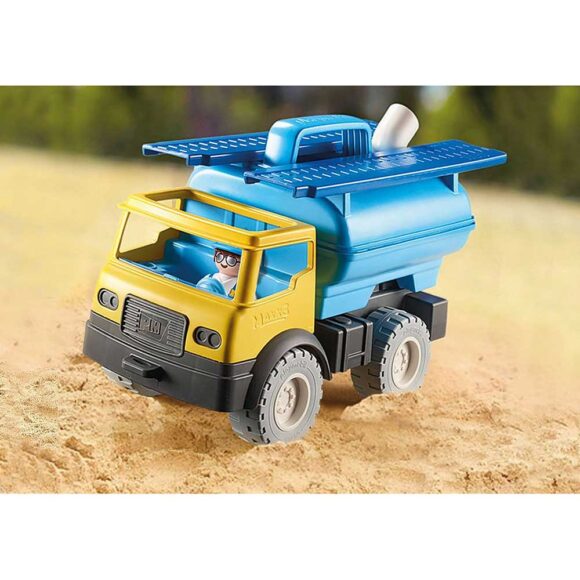 Playmobil 1.2.3 Water Tank Truck 9144 – Storvyn Kids are Playmobil specialists in Perth, Western Australia - www.storvynkids.com.au