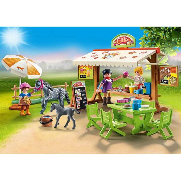 Playmobil Pony Café 70519 – Storvyn Kids are Playmobil specialists in Perth, Western Australia - www.storvynkids.com.au