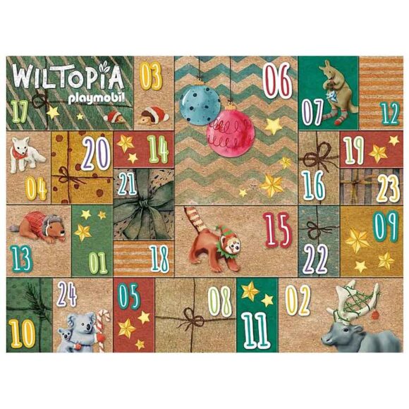 Playmobil Advent Calendar - Wiltopia Animal Trip Around The World 71006
