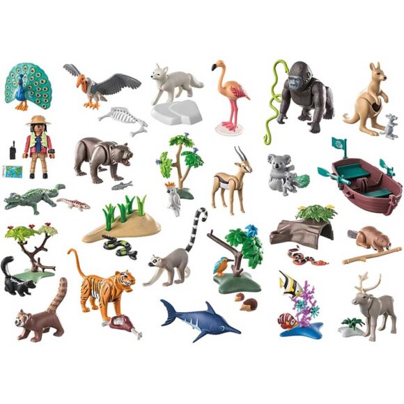 Playmobil Advent Calendar - Wiltopia Animal Trip Around The World 71006