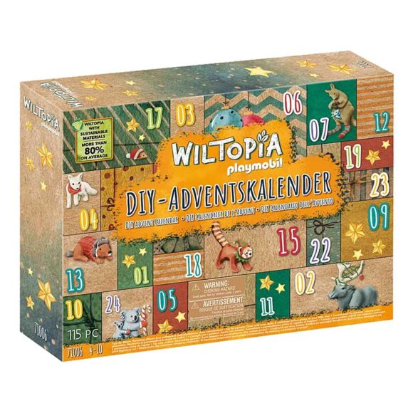 Playmobil Advent Calendar - Wiltopia Animal Trip Around The World 71006